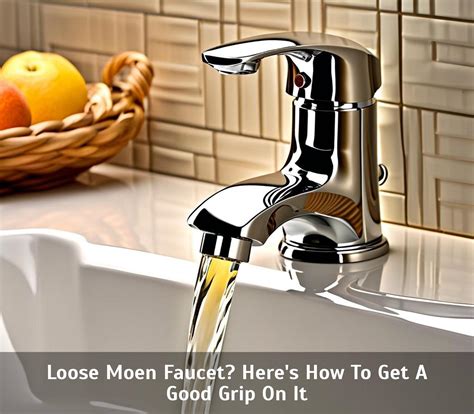 moen handle loose|DIY: Tightening a loose Moen kitchen faucet handle